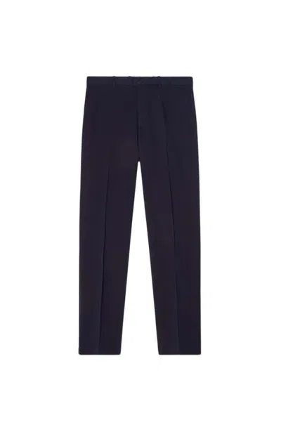 Robert Talbott Draper Comfort Stretch Twill Chino Pant In Navy