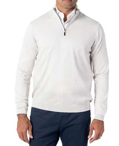 ROBERT TALBOTT EASTWOOD QUARTER ZIP SWEATER