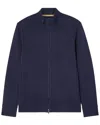 Robert Talbott Evans Track Jacket In Blue