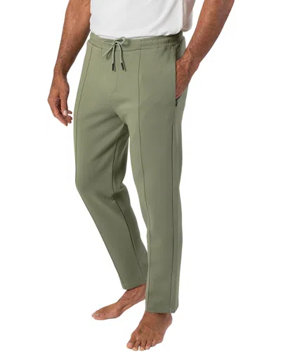 Robert Talbott Evans Track Pant In Green