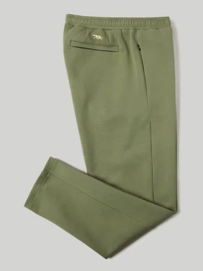 Robert Talbott Evans Track Pant In Olive