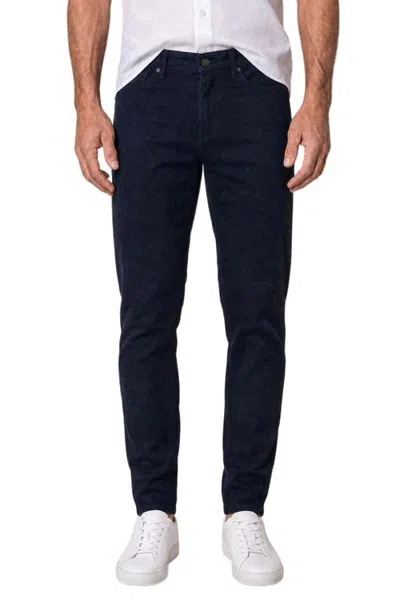 Robert Talbott Fernando Comfort Stretch Linen Blend 5 Pocket In Blue
