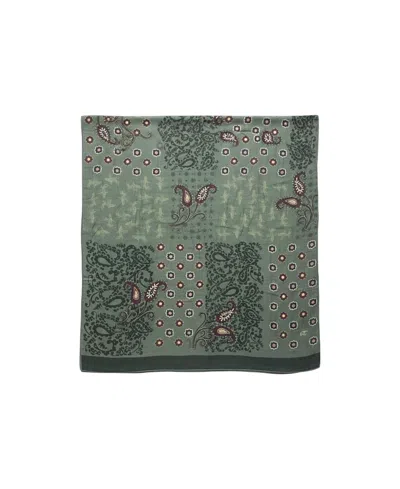 Robert Talbott Hackman Wool & Silk Scarf In Multi