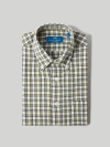 Robert Talbott Hardy Plaid Shirt In Green Plaid