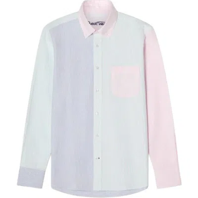 ROBERT TALBOTT ROBERT TALBOTT HARRISON BUTTON DOWN FUN STRIPE OXFORD SHIRT