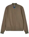 Robert Talbott Jackson Baseball Jacket In Red