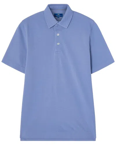 Robert Talbott Lion Polo Shirt In Blue