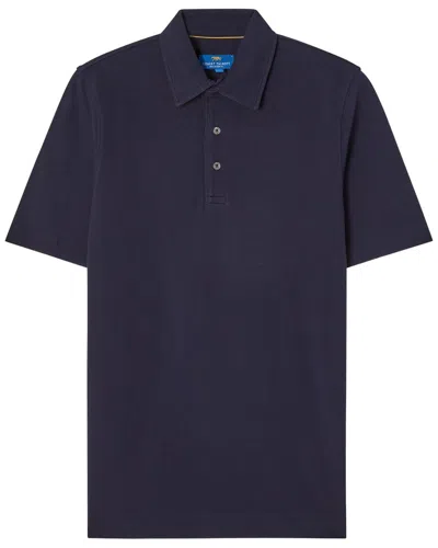 Robert Talbott Lion Polo Shirt In Blue