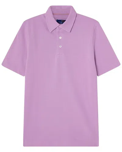 Robert Talbott Lion Polo Shirt In Purple