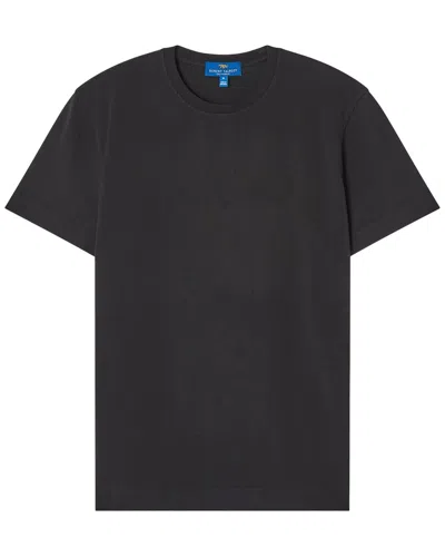 Robert Talbott Lion Stretch Jersey T-shirt In Black