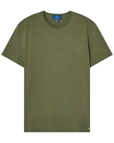 Robert Talbott Lion Stretch Jersey T-shirt In Green