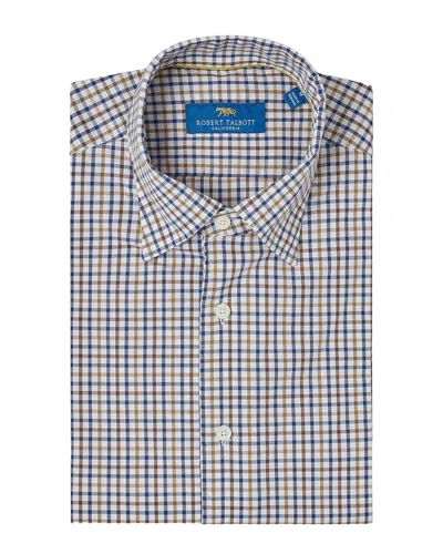 Robert Talbott Morgan Check Shirt In Multi