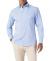 Robert Talbott Morgan Pinpoint Oxford Shirt In Blue