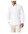 Robert Talbott Morgan Pinpoint Oxford Shirt In White