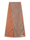Robert Talbott Niven Houndstooth Scarf In Multi
