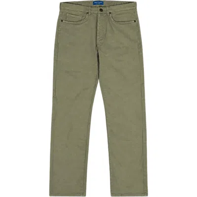 Robert Talbott Pablo Comfort Stretch Twill 5-pocket In Green