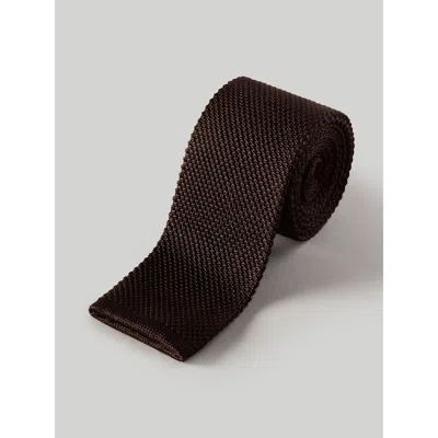 Robert Talbott Redford Silk Knit Necktie In Bruno