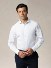 Robert Talbott Reynolds Twill Contemporary Fit Shirt In Pale Blue