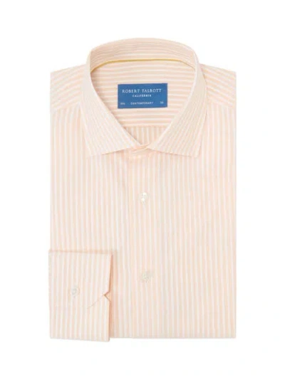 Robert Talbott Reynolds Dobby Stripe Contemporary Fit Shirt