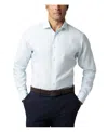 Robert Talbott Reynolds Dobby Stripe Contemporary Fit Shirt In White