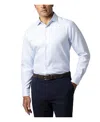 Robert Talbott Reynolds Double Twill Contemporary Fit Shirt In Blue