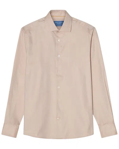 Robert Talbott Reynolds Double Twill Dress Shirt In Neutral