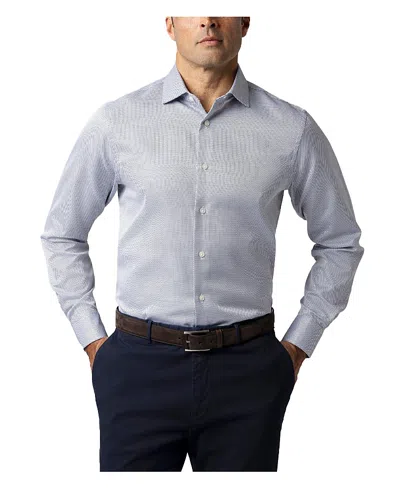 Robert Talbott Reynolds Hopsack Contemporary Fit Shirt In Gray