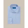 Robert Talbott Reynolds Light Weight Poplin Shirt In Light Blue