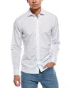 Robert Talbott Reynolds Linen-blend Shirt In White