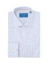 Robert Talbott Reynolds Mini Tattersall Contemporary Fit Shirt