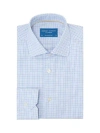 Robert Talbott Reynolds Mini Tattersall Contemporary Fit Shirt