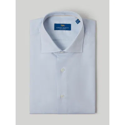 Robert Talbott Reynolds Royal Oxford Dress Shirt In Light Blue