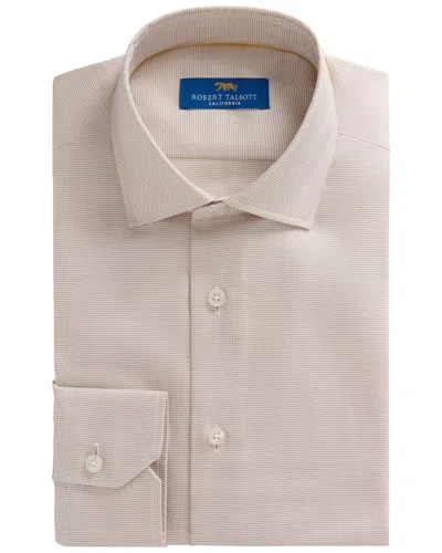 Robert Talbott Reynolds Royal Oxford Dress Shirt In Neutral