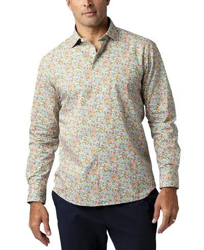 ROBERT TALBOTT REYNOLDS SPRING FLORAL PRINT CONTEMPORARY FIT SHIRT