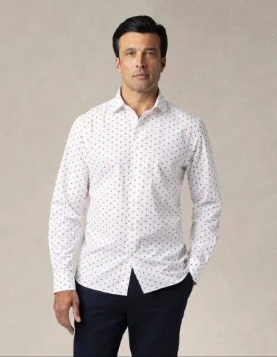 Robert Talbott Reynolds Strawberry Print Contemportary Fit Shirt