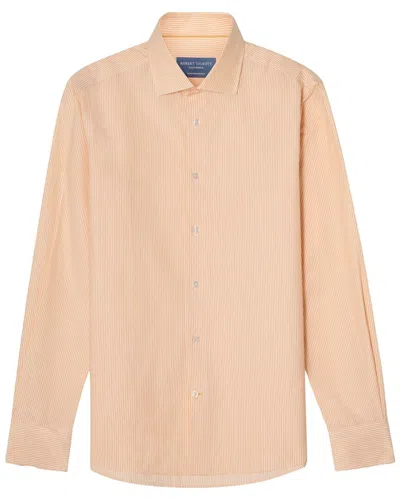 Robert Talbott Reynolds Stripe Twill Dress Shirt In Neutral