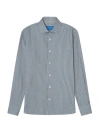 Robert Talbott Reynolds Ultra Light Weight Brushed Check Shirt In Blue