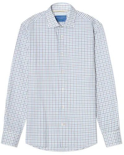 Robert Talbott Reynolds Ultra Light Weight Brushed Shirt In Multi