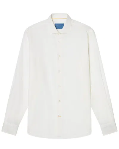 Robert Talbott Reynolds Ultra Light Weight Brushed Shirt In Gray