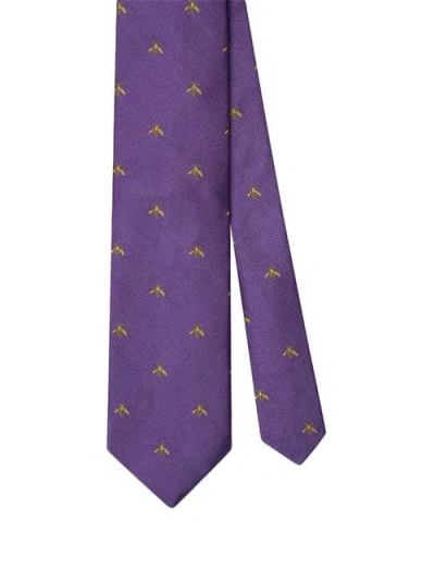 Robert Talbott Robert Bee Best Of Class Necktie In Purple
