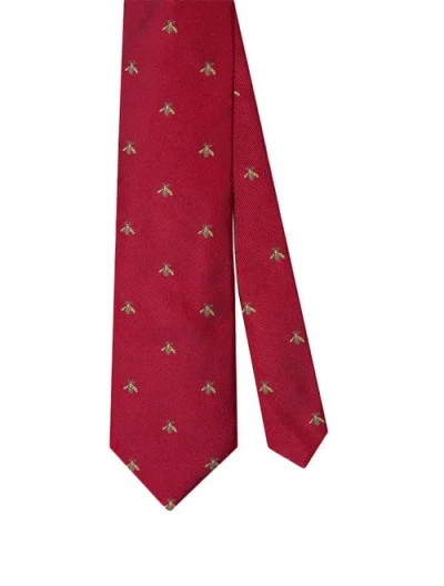 Robert Talbott Robert Bee Best Of Class Necktie In Red