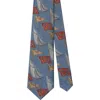 Robert Talbott Robert Boat Flags Best Of Class Necktie In Blue