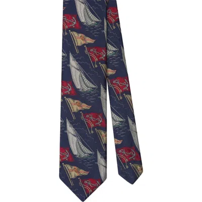 Robert Talbott Robert Boat Flags Best Of Class Necktie In Green