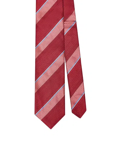 Robert Talbott Robert Bold Stripe Best Of Class Necktie In Pink