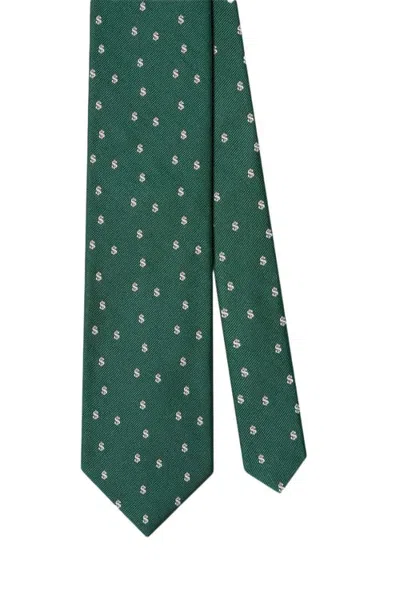 Robert Talbott Robert Dollar Signs Best Of Class Necktie In Multi