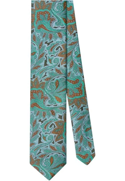Robert Talbott Robert Dotted Paisley Best Of Class Necktie In Multi