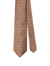 Robert Talbott Robert Fancy Floral Of Class Necktie In Brown