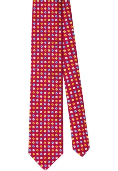 Robert Talbott Robert Geo Circle Jacquard Best Of Class Necktie In Multi