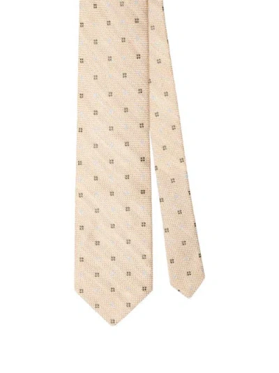 Robert Talbott Robert Geo Flower Best Of Class Necktie In Brown
