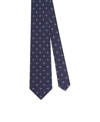 Robert Talbott Robert Geo Printed Silk Necktie